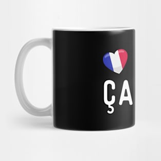 French Ca Va Greeting Mug